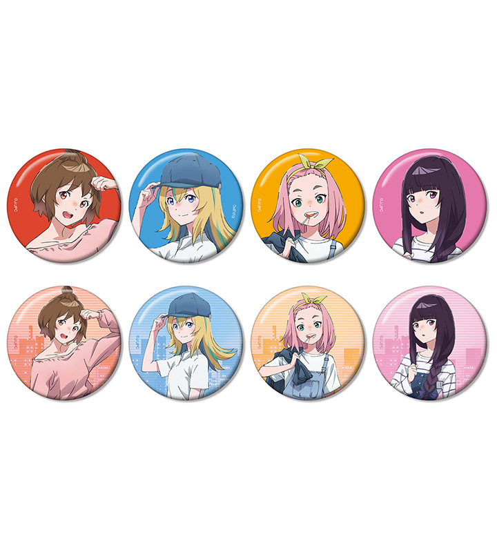 描き下ろし 渋カジファッションver. トレーディング缶バッジ