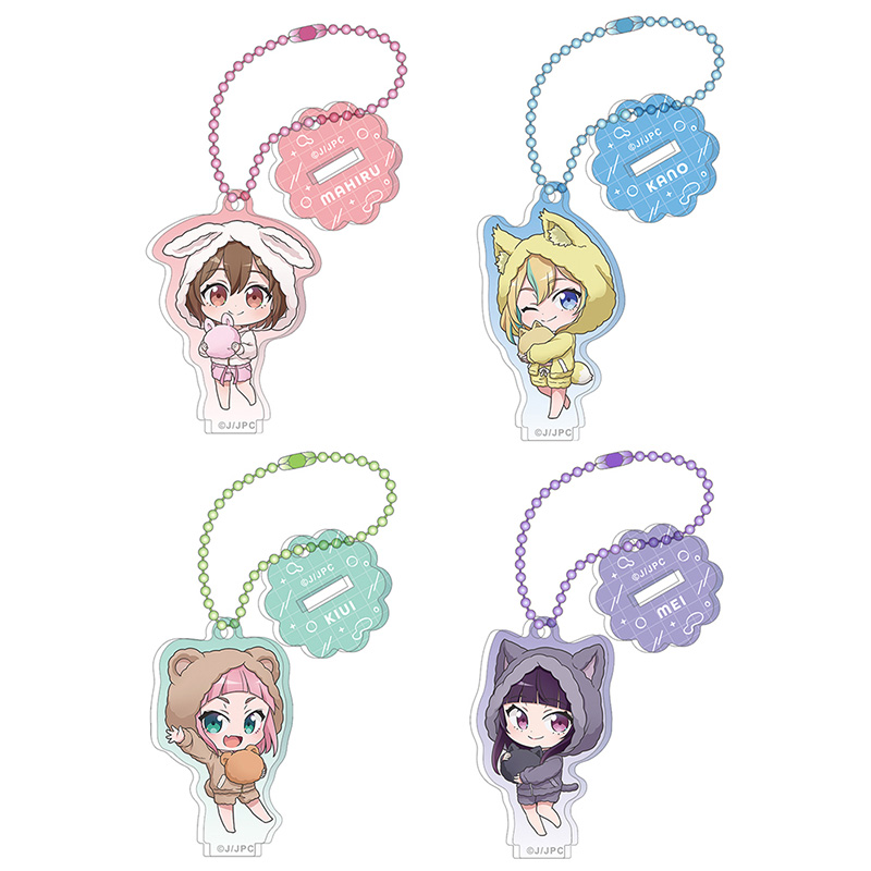 スタンド付きアクリルキーホルダー